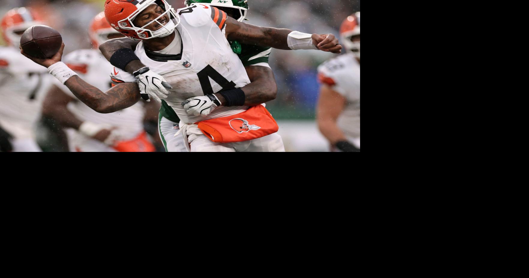 Browns' rebuilt offensive line remains work in progress as team struggles to find offensive footing The Browns realized that rebuilding their entire offensive line in one season would be a massive undertaking By TOM WITHERS - Associated Press Oct 14, 2026 15 mins ago