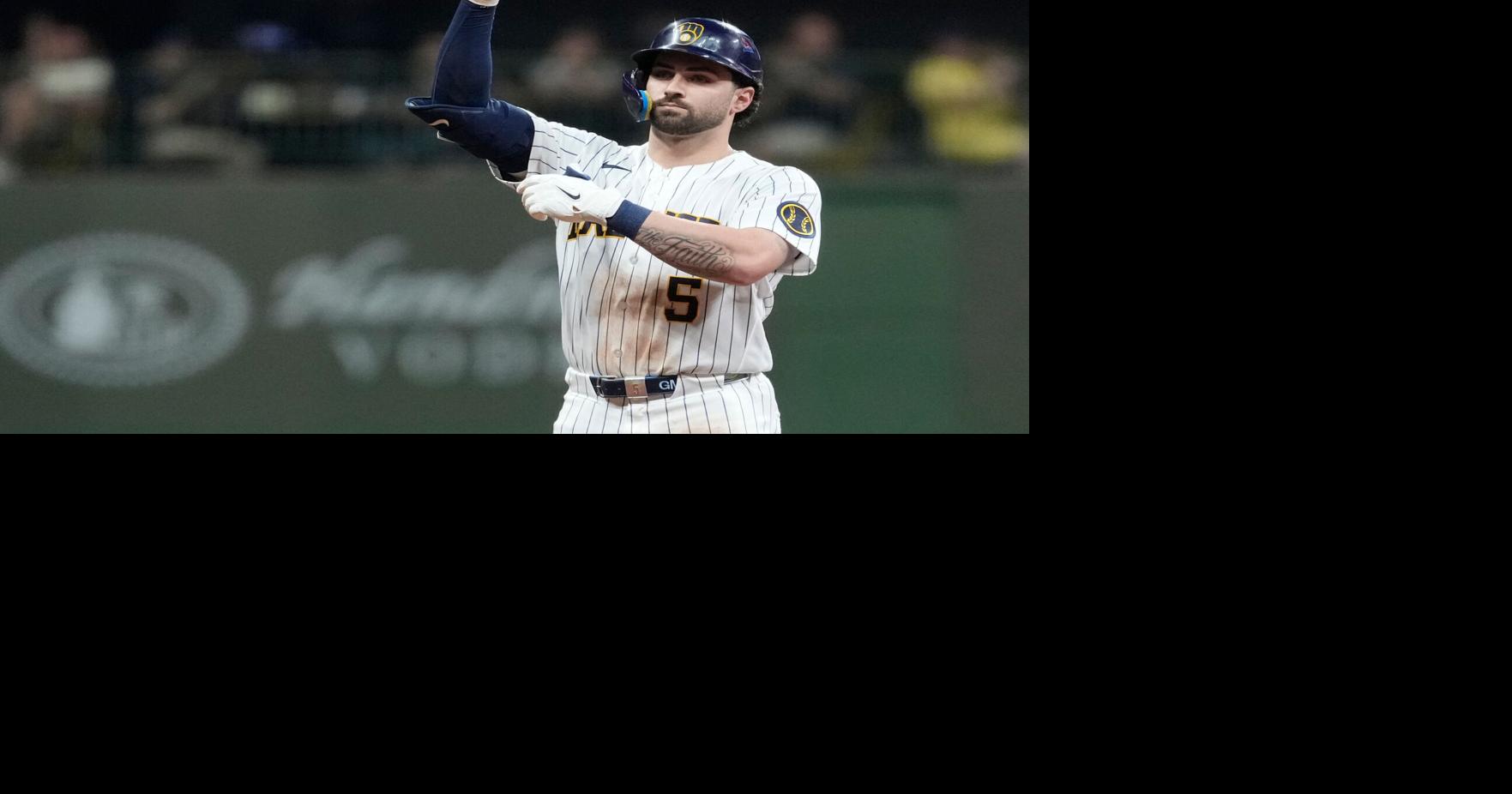 Brewers pour it on early as Garrett Mitchell leads the way in 13-9 victory over the Reds By STEVE MEGARGEE - AP Sports Writer Sep 12, 2026 8 mins ago