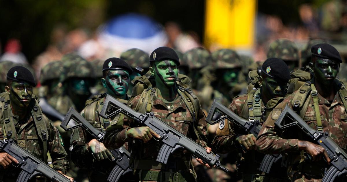 Brazil Soldier Day Eraldo Peres - AP Aug 25, 2026 6 mins ago