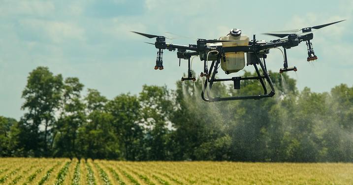 UK researchers study drone use to protect corn