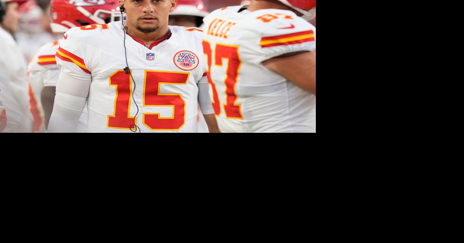Patrick Mahomes to sit again as the Chiefs end their preseason against the Seahawks on Friday night Chiefs quarterback Patrick Mahomes is not playing in Kansas City's preseason finale against the Seahawks on Friday night By DAVE SKRETTA - AP Sports Writer Aug 26, 2026 13 mins ago