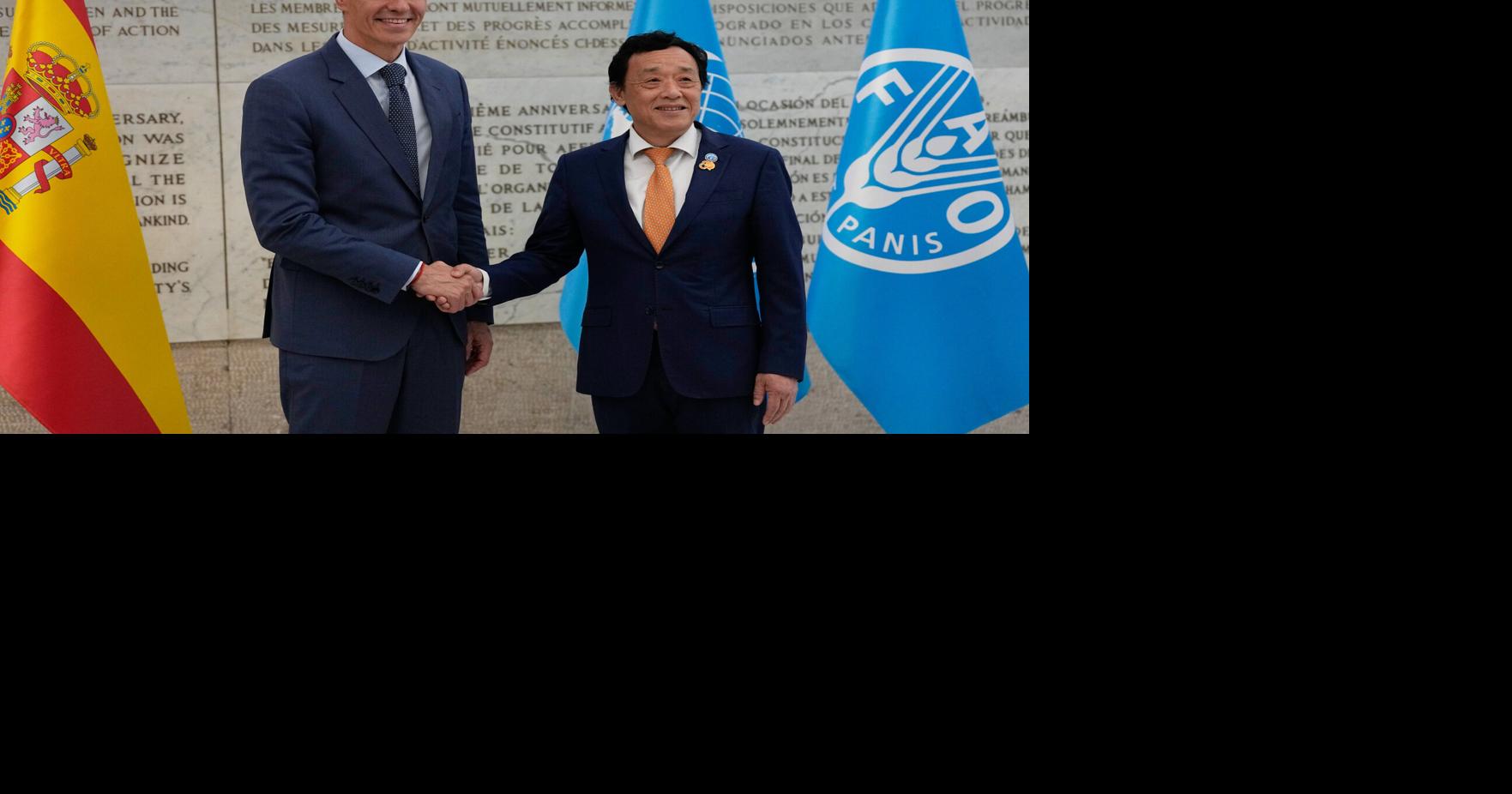 Italy FAO Sanchez Alessandra Tarantino - AP May 26, 2026 20 mins ago