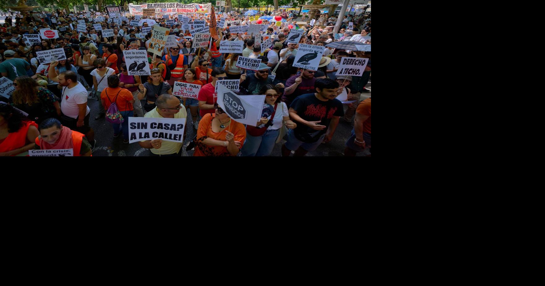 Spain Housing Protest