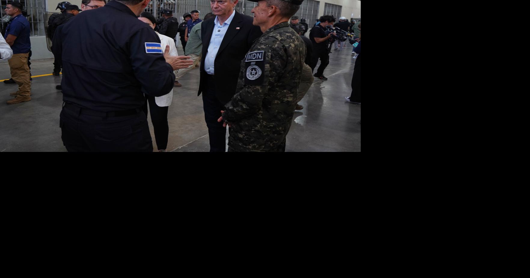 Chile's far-right president-elect visits El Salvador mega-prison, plans to talk security with Bukele