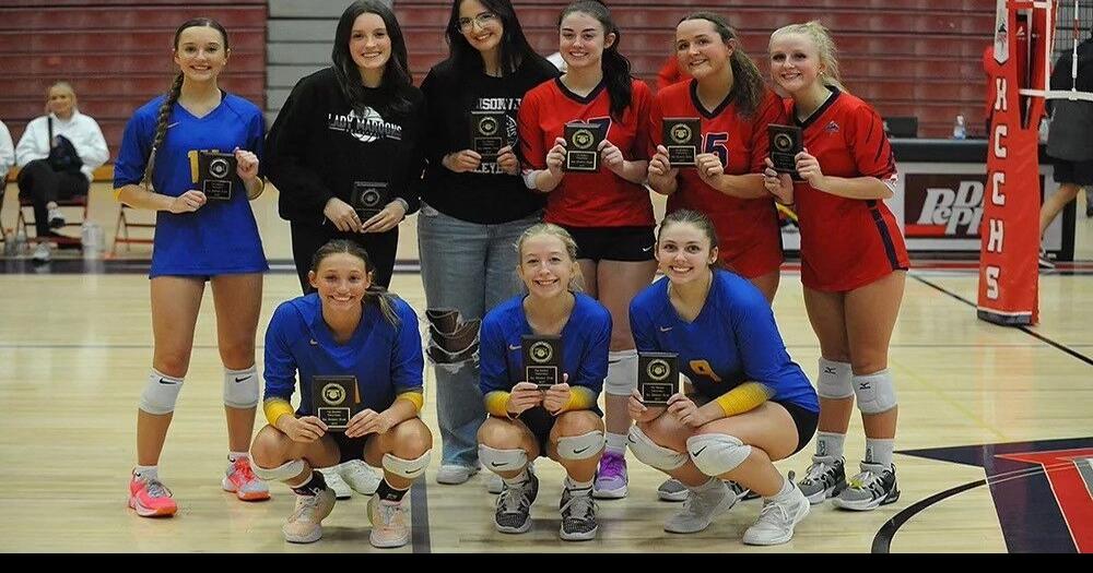 Volleyball AllDistrict players chosen Sports