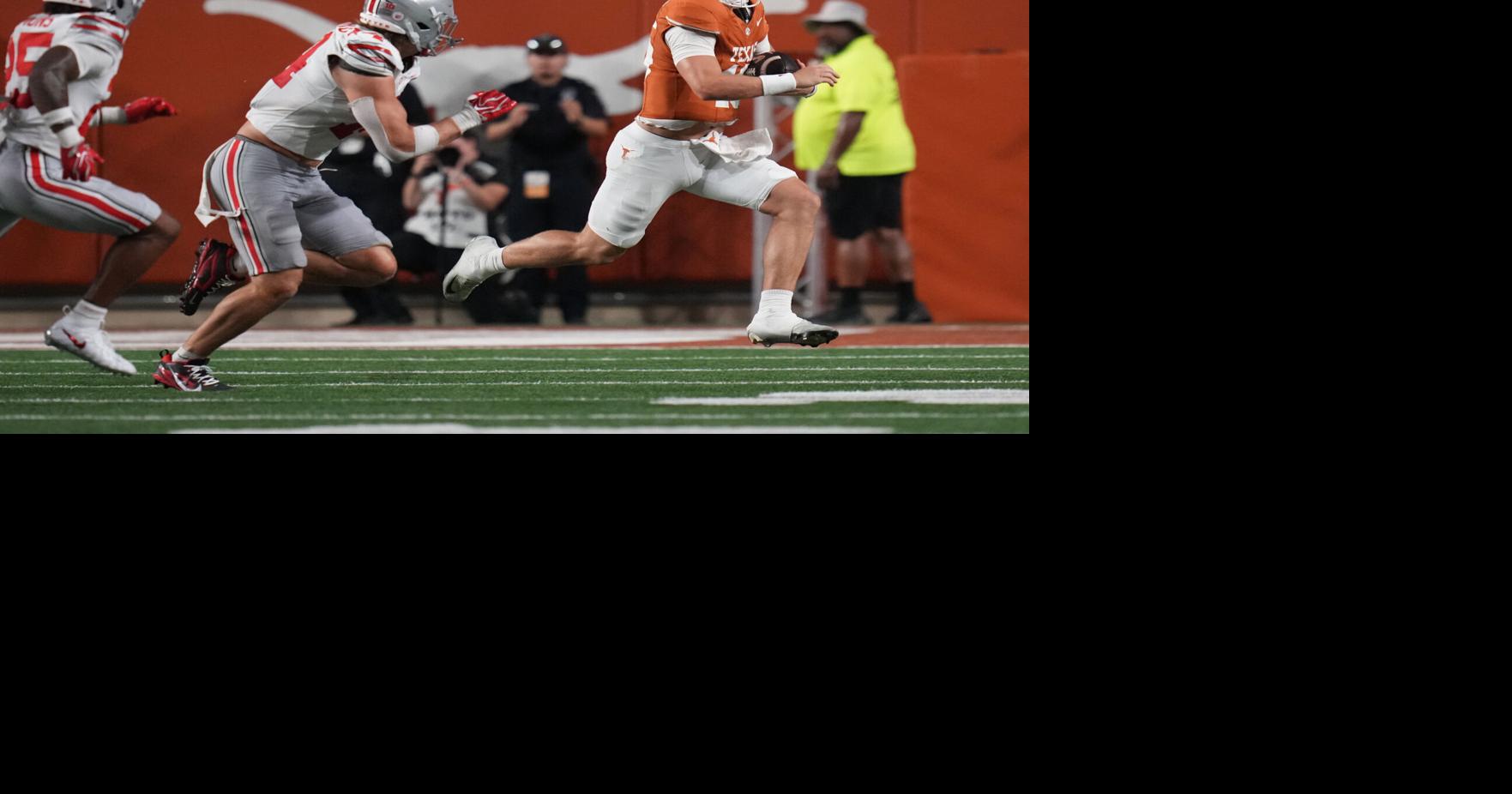 Arch Manning and Texas made history with late rally to beat Ohio State: How they did it Arch Manning and Texas looked done By JIM VERTUNO - AP Sports Writer Sep 13, 2026 13 mins ago