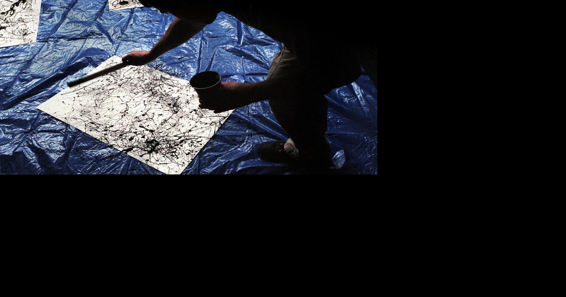 Kid’s paintings surprisingly similar to Jackson Pollock’s art