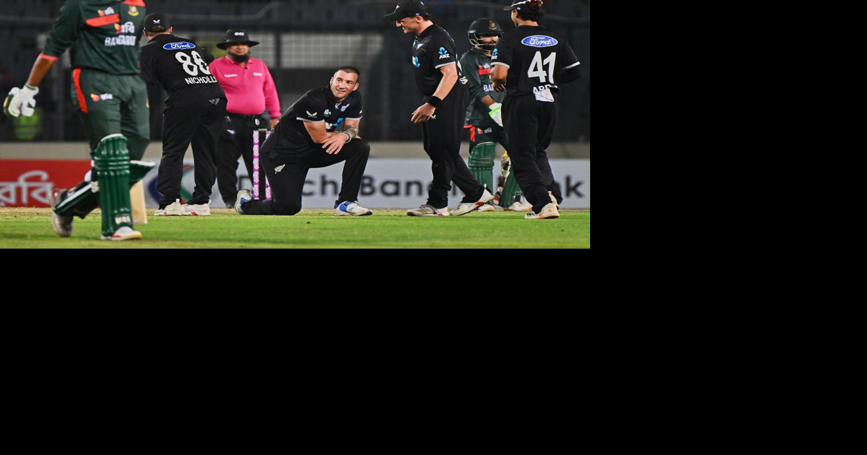 Tickner starts late Bangladesh collapse for New Zealand to win first ODI