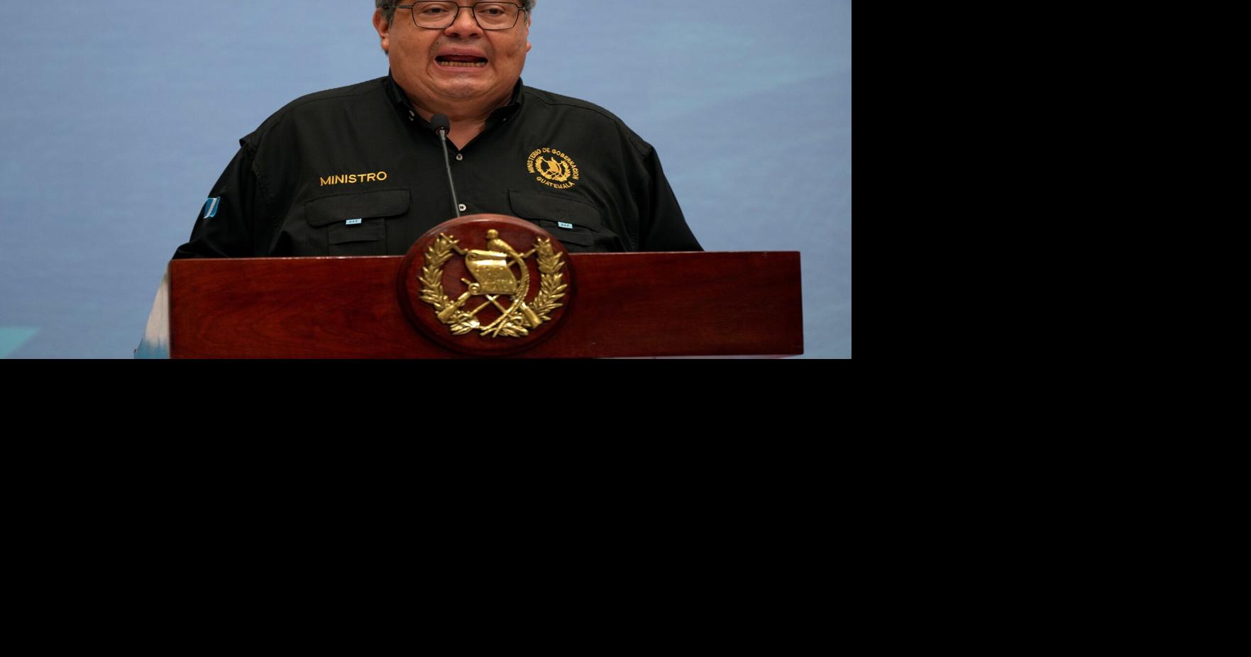 Guatemala's president accepts resignations of top security officials after gang escape