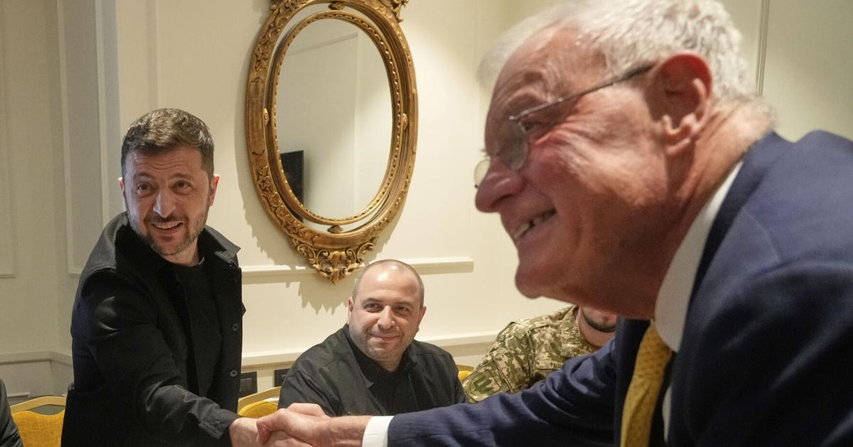Trump envoy meets with Ukraine's Zelenskyy as US weighs next steps on Russia's invasion