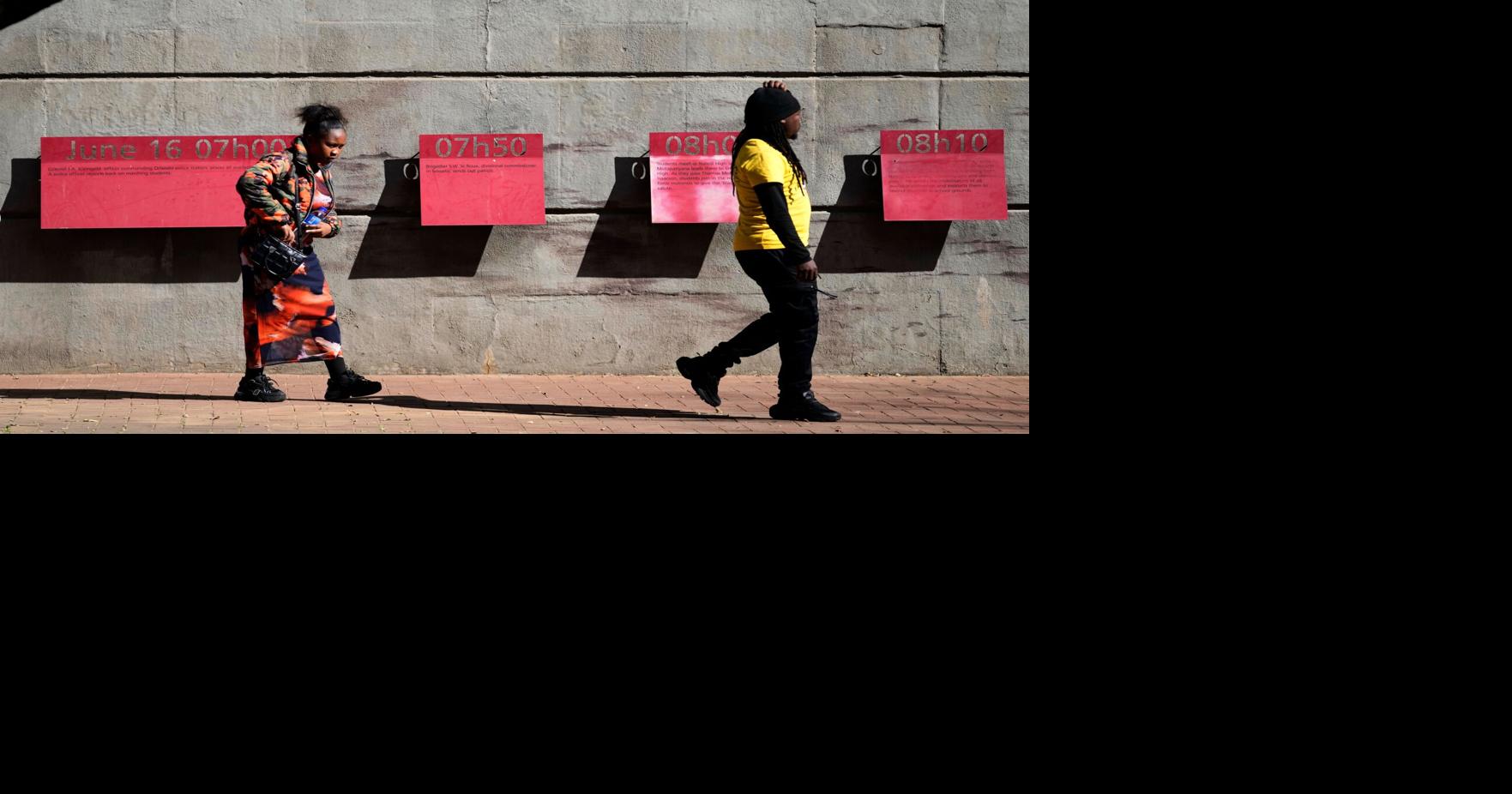 South Africa marks 50 years since Soweto uprising, but challenges linger for its youth South Africa marks the 50th anniversary of the Soweto uprising, a pivotal moment in the fight against apartheid By MOGOMOTSI MAGOME and MICHELLE GUMEDE - Associated Press Jun 15, 2026 19 mins ago