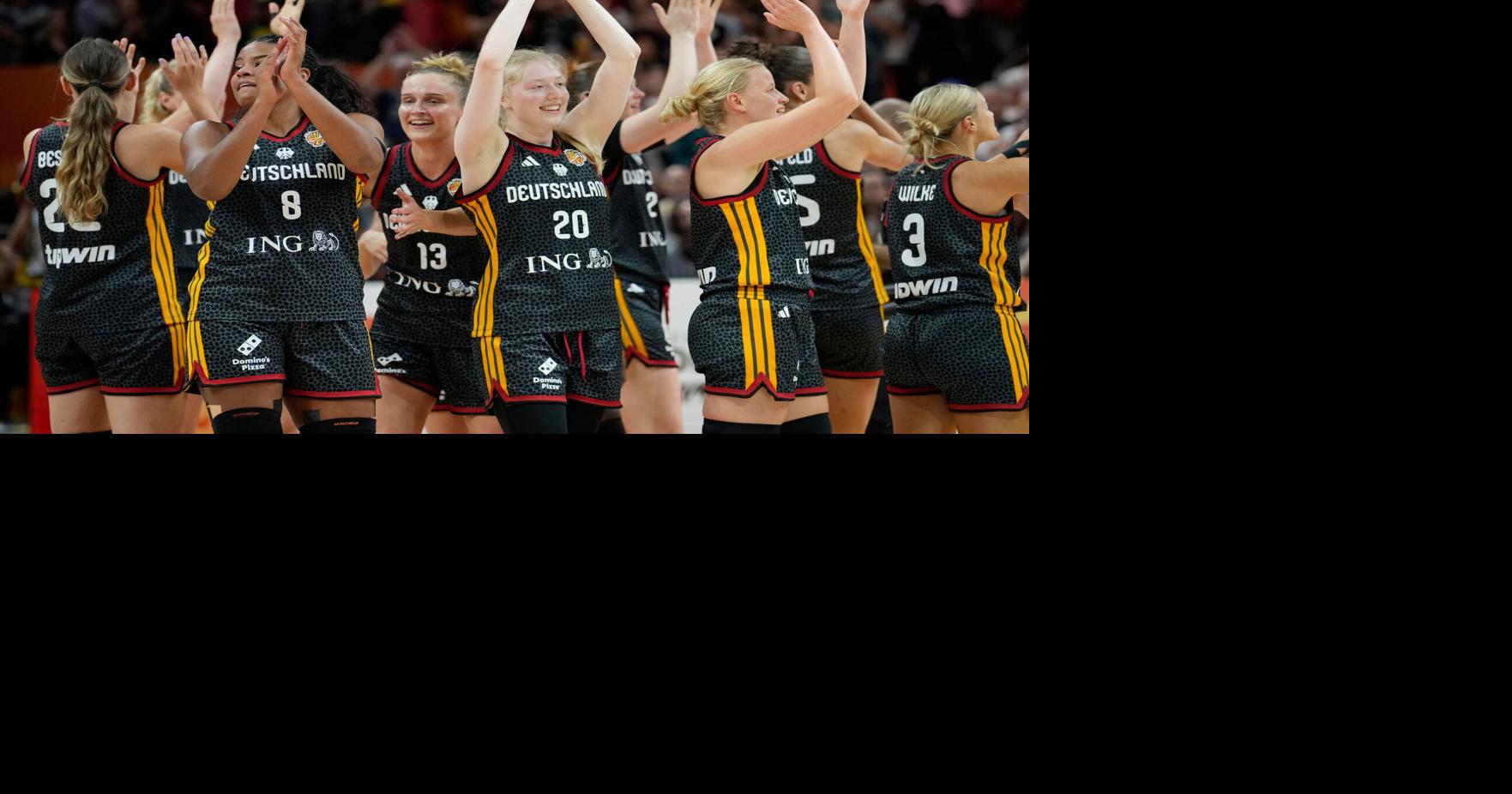 Coach hails German basketball's 'best day' after hosts reach women's FIBA World Cup semifinals By CIARÁN FAHEY - AP Sports Writer Sep 10, 2026 7 mins ago
