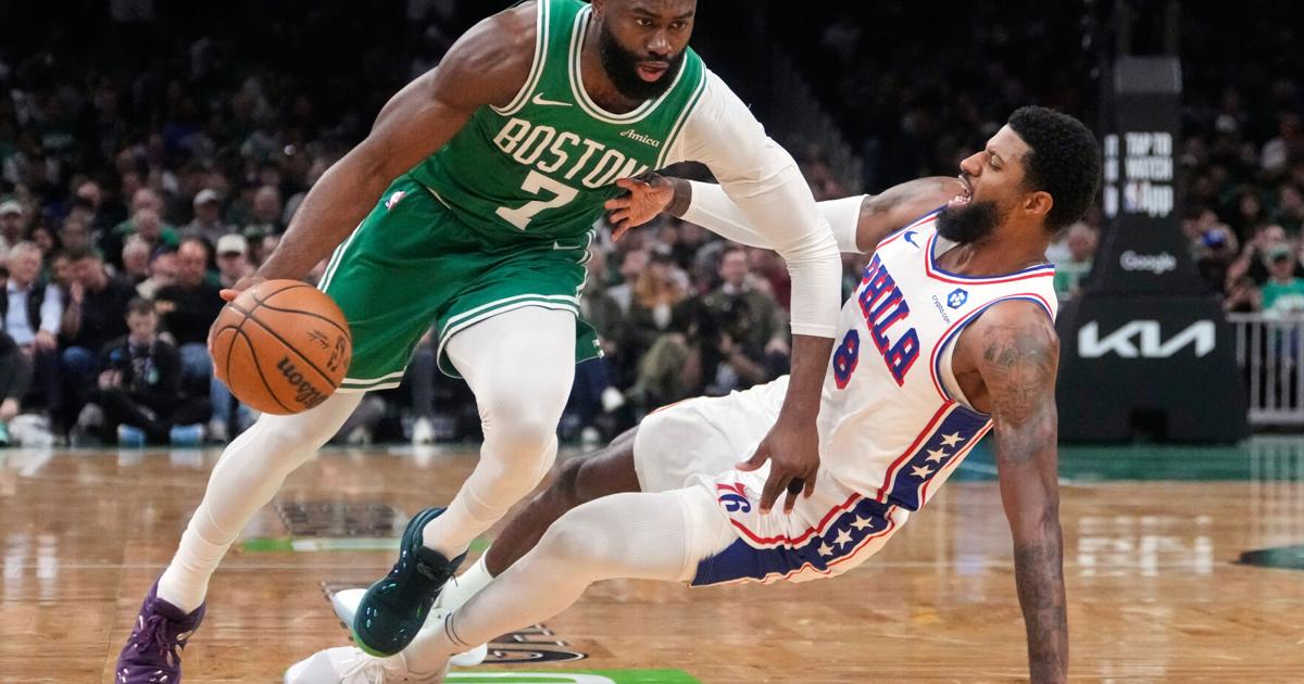 Celtics 76ers Trade Basketball