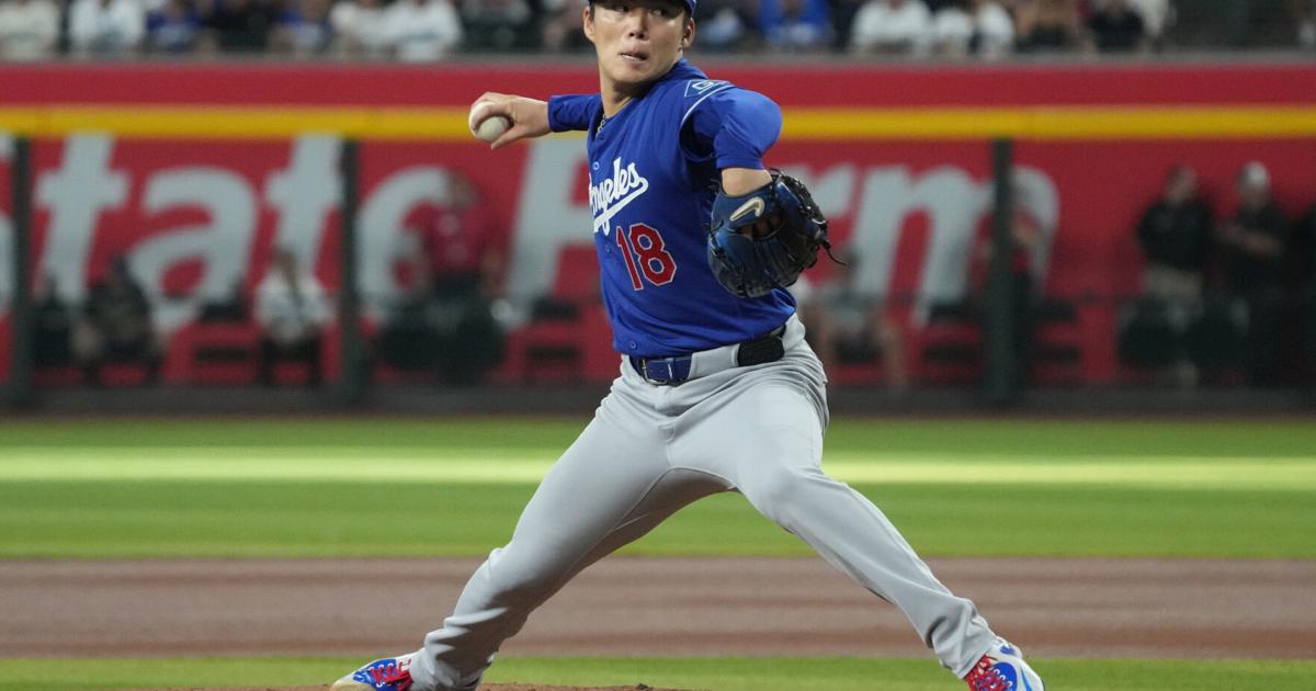 Ohtani's RBI infield single in the 10th helps Dodgers snap 7-game skid, beat D-backs 2-1 By DAVID BRANDT - AP Baseball Writer Aug 8, 2026 26 mins ago
