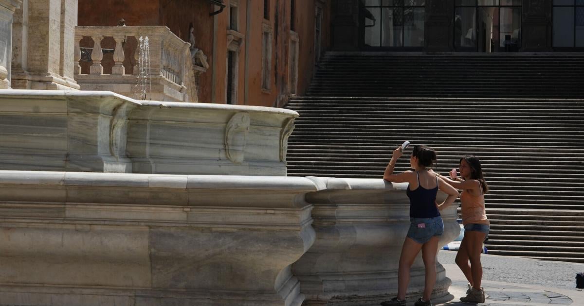 Italy Extreme Weather Heat