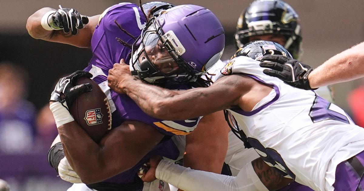 APTOPIX Ravens Vikings Football