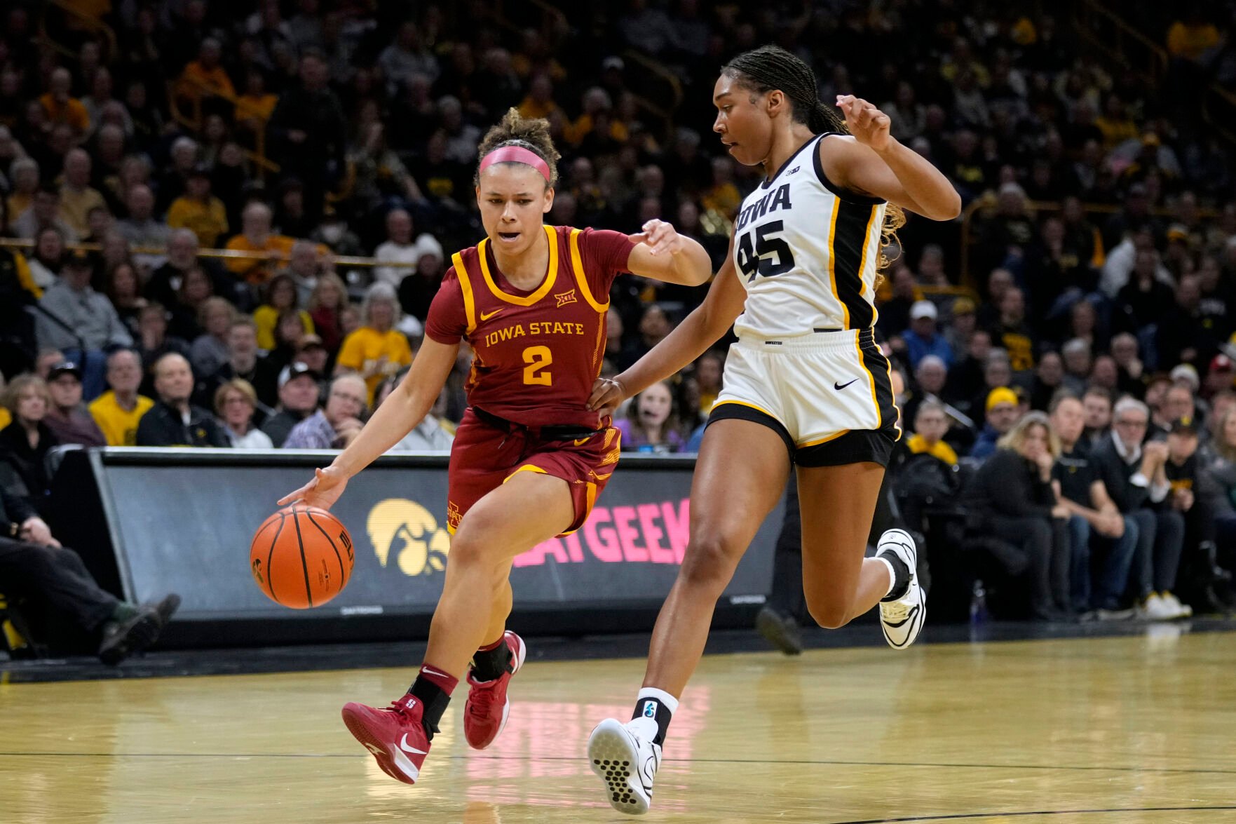 No. 21 Iowa Women Rally In Fourth Quarter To Beat No. 18 Iowa State 75 ...