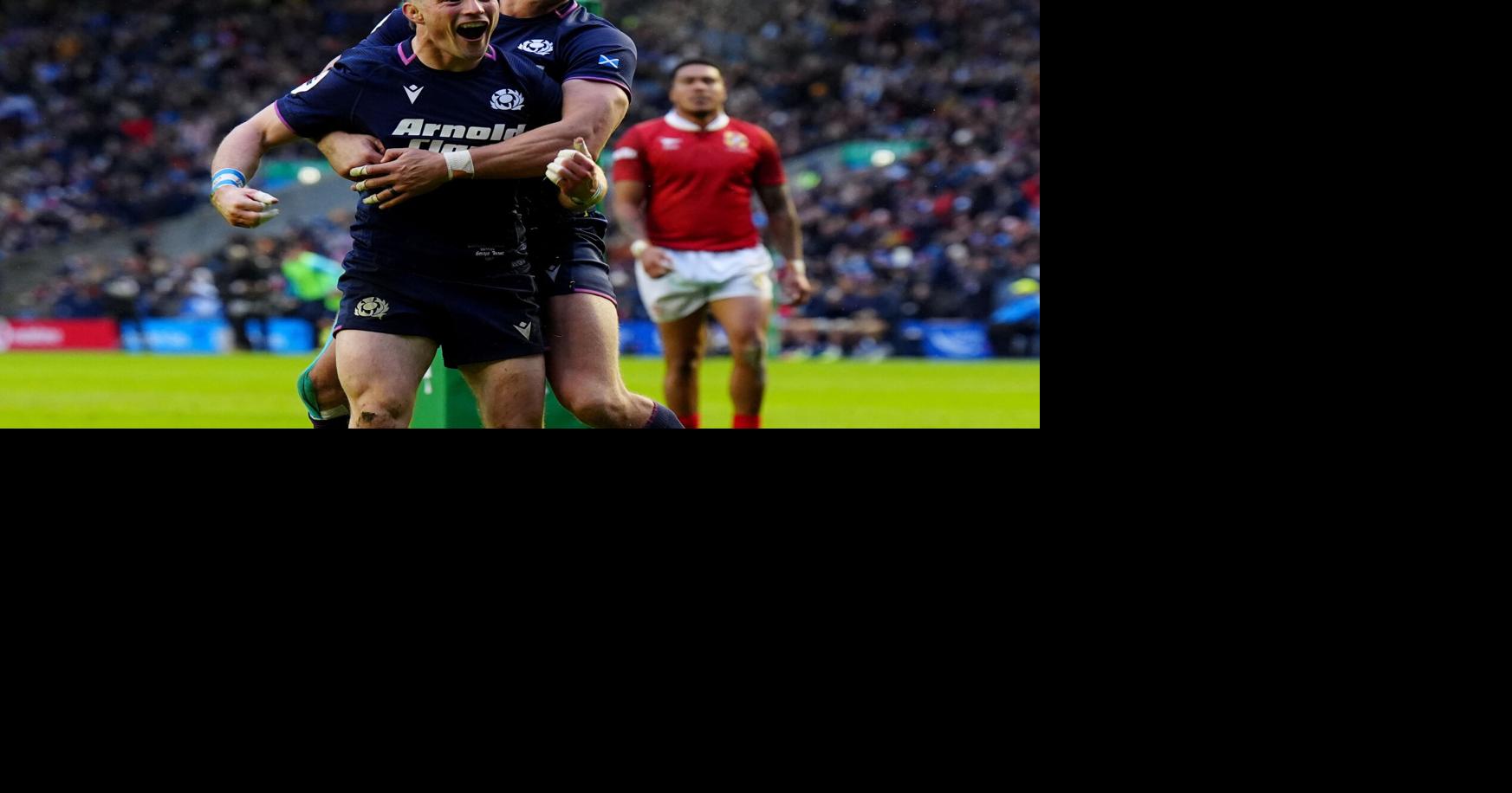 Scotland eases to 56-0 win as Tonga pays for ill-discipline in one-sided rugby international