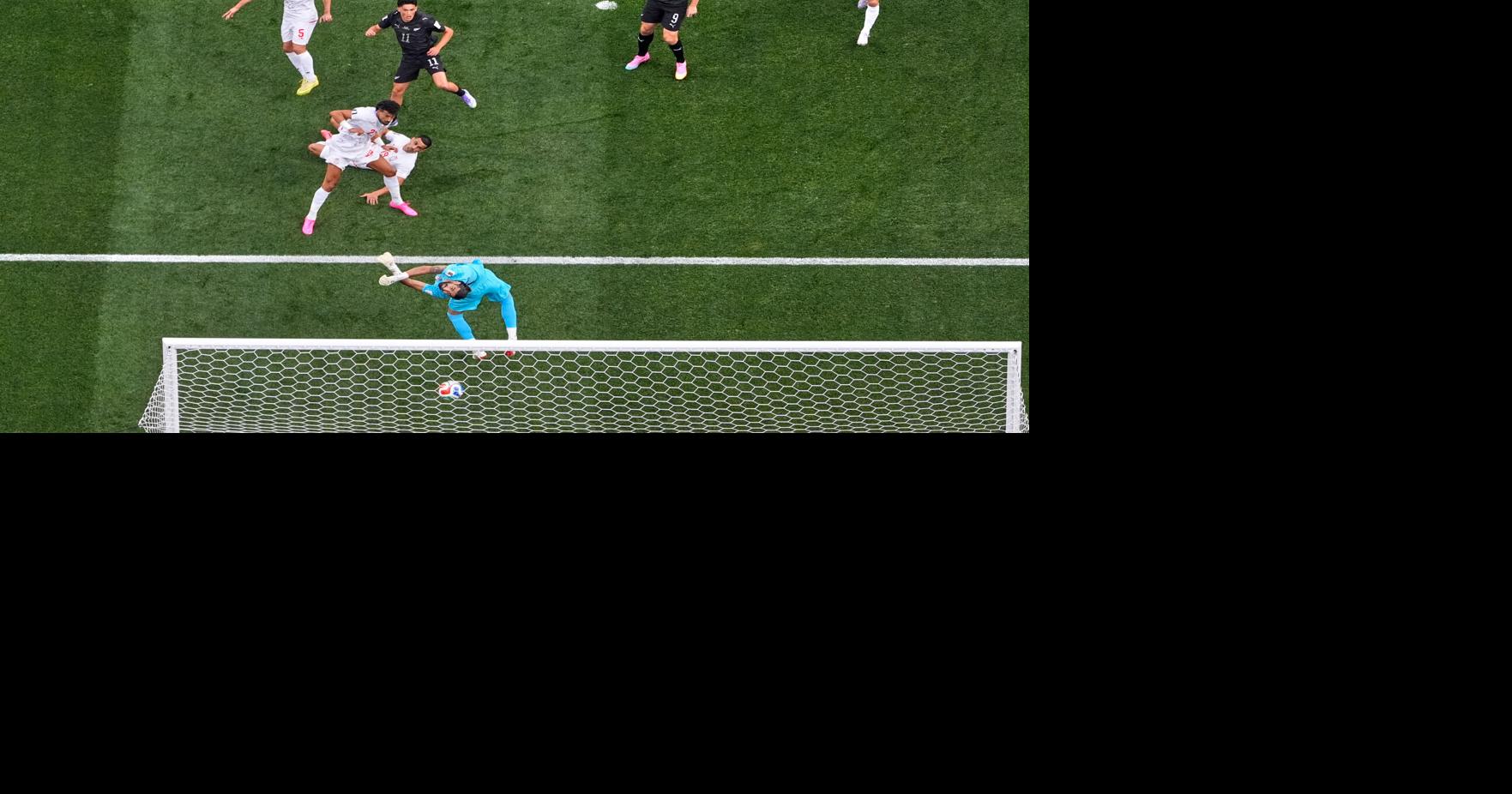 One Extraordinary Photo: An overhead look at New Zealand's Elijah Just scoring against Iran Mark J By MARK J. TERRILL - Associated Press Jun 16, 2026 11 mins ago