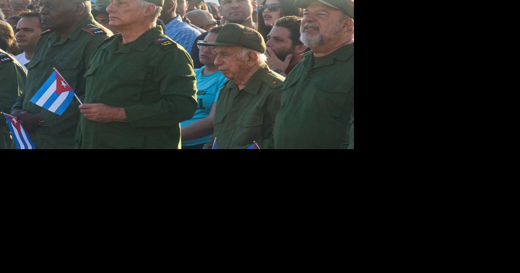 Cuba ex-President Raúl Castro makes first appearance since US charges to celebrate birthday