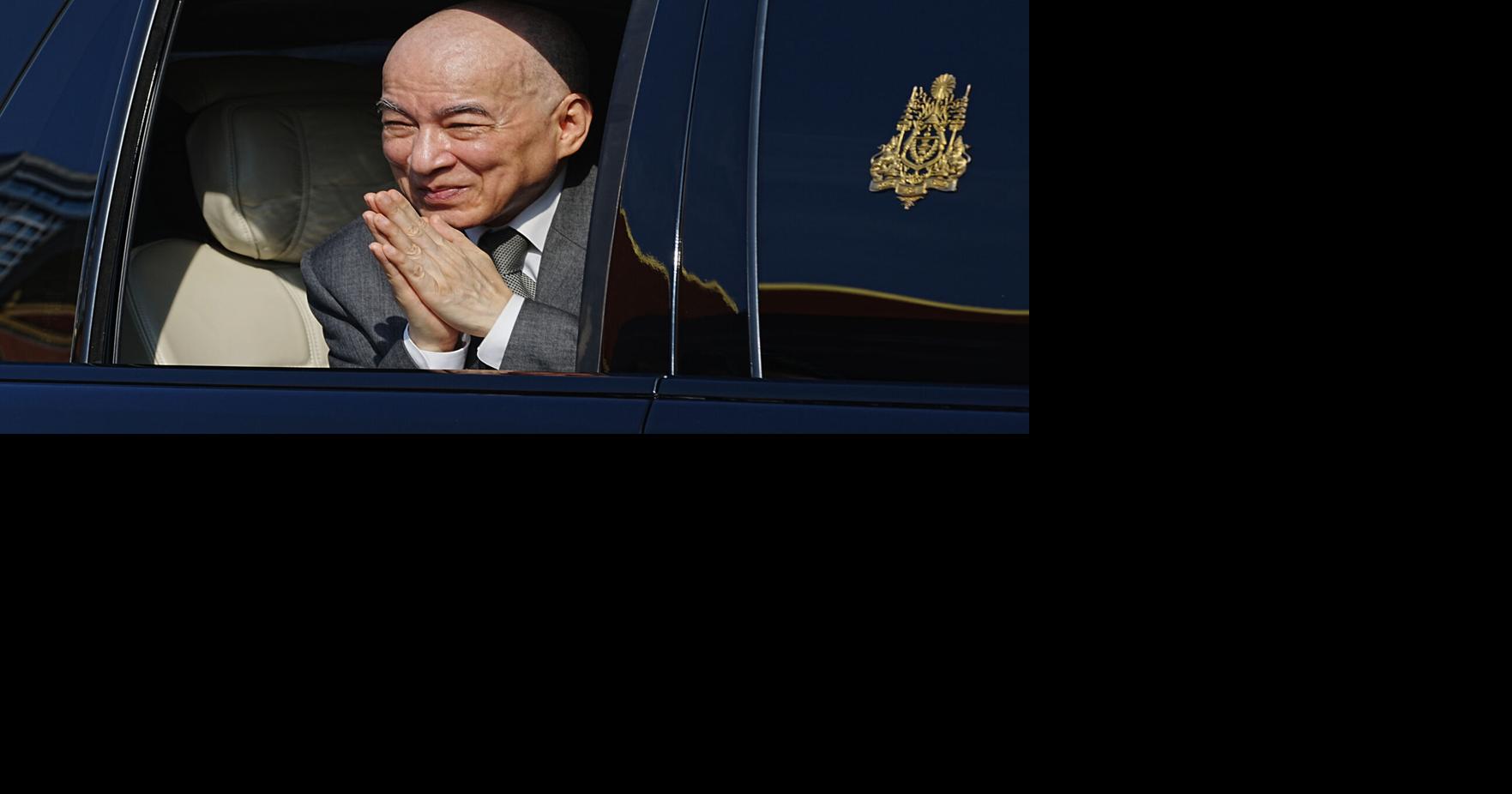 Cambodia's 72-year-old king says he has prostate cancer and is getting treatment in China