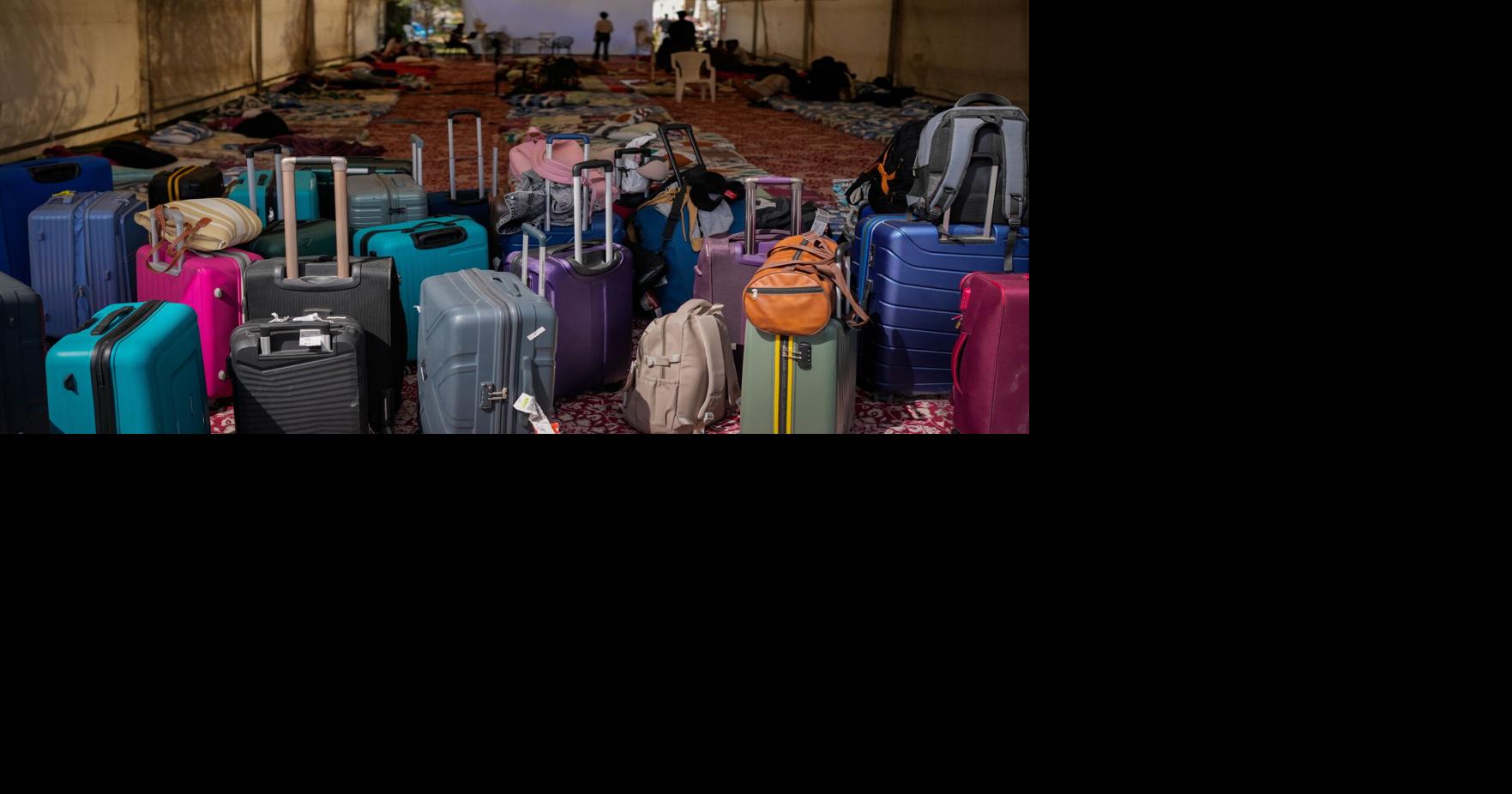 Photos show travellers stuck in the UAE taking shelter from war at Indian expat's home