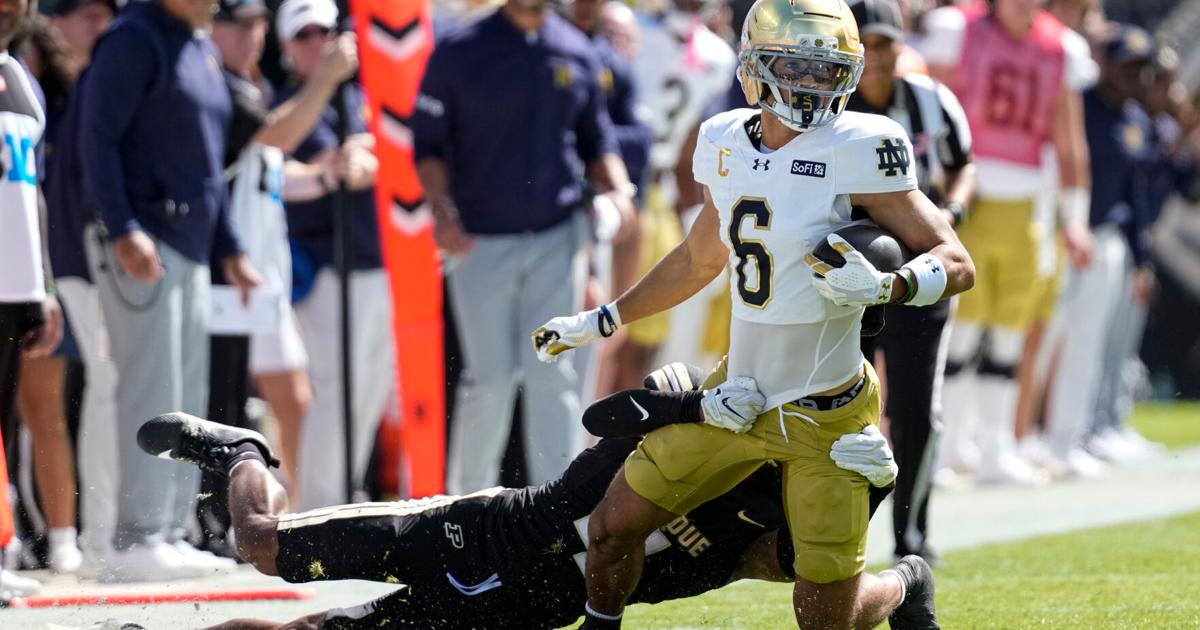 Variable Form Focused Faison thriving in No. 3 Notre Dame's high-scoring offense ...
