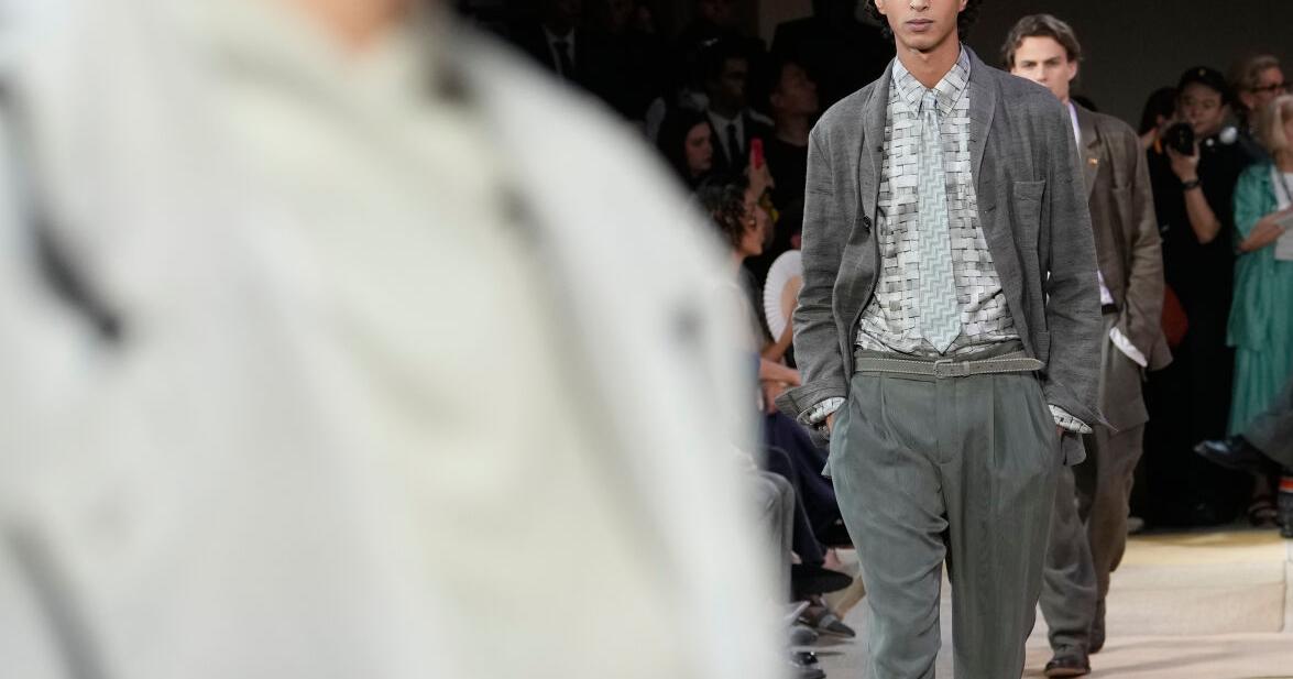 Italy Fashion Giorgio Armani S/S 27 Luca Bruno - AP Jun 22, 2026 24 mins ago