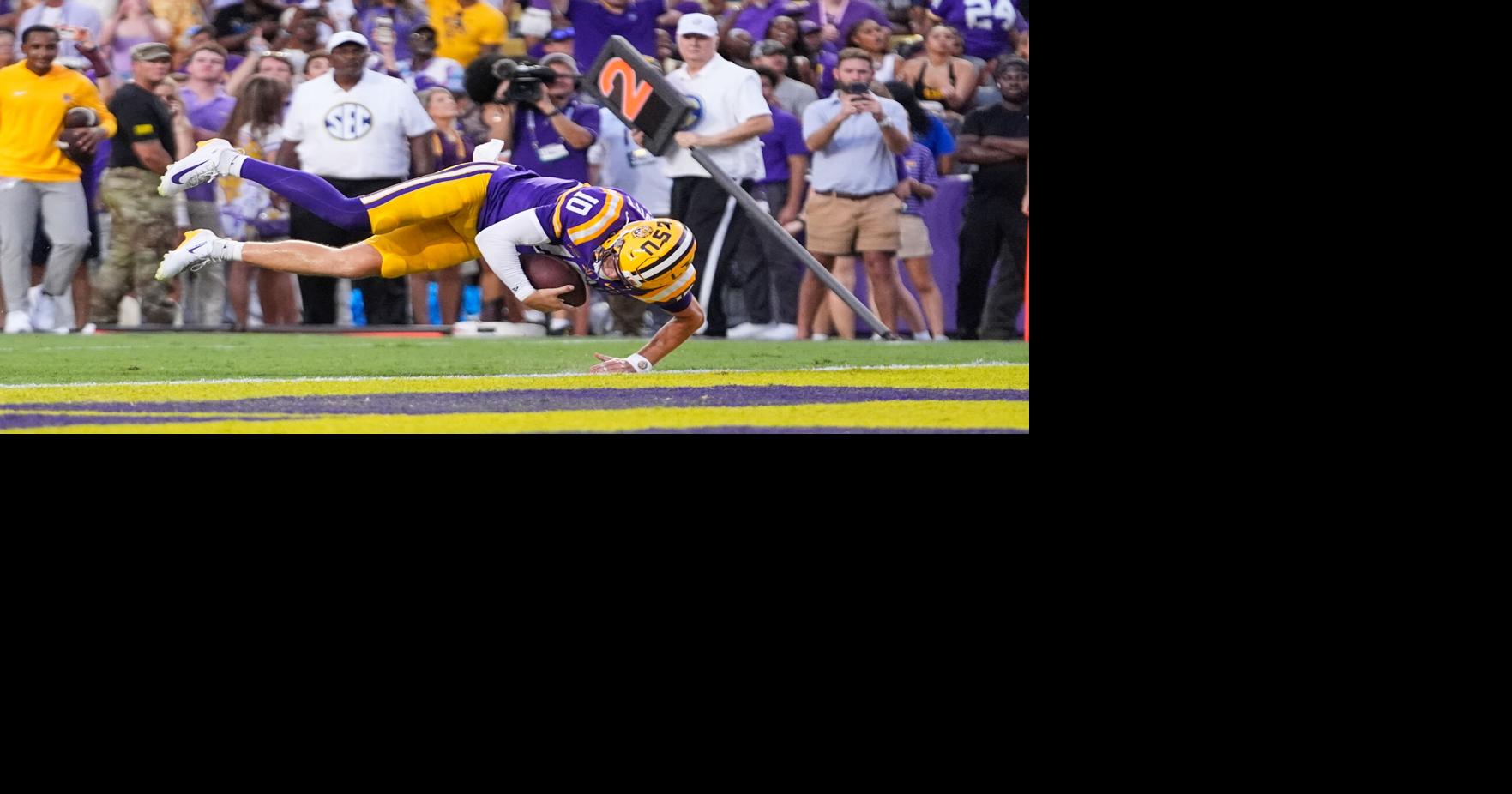 No. 8 LSU and QB Sam Leavitt overcome a rash of turnovers in a 45-14 victory over Louisiana Tech By BRETT MARTEL - AP Sports Writer Sep 12, 2026 20 mins ago
