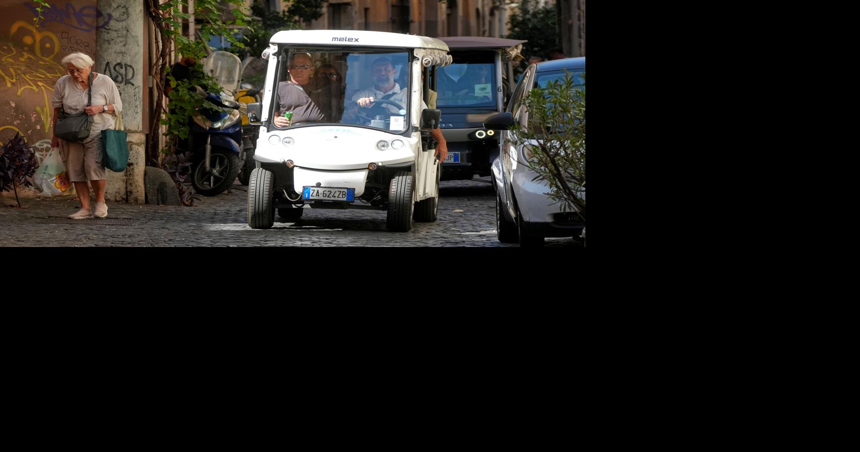 Italy Rome Golf Carts Gregorio Borgia - AP Sep 4, 2026 29 mins ago