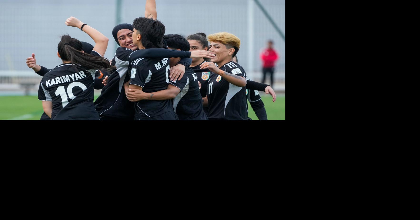 Afghan women's refugee team allowed to play in FIFA tournaments
