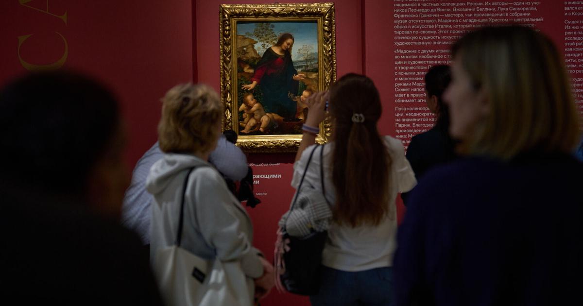 Russia Renaissance Exhibition Alexander Zemlianichenko - AP Jun 2, 2026 7 mins ago