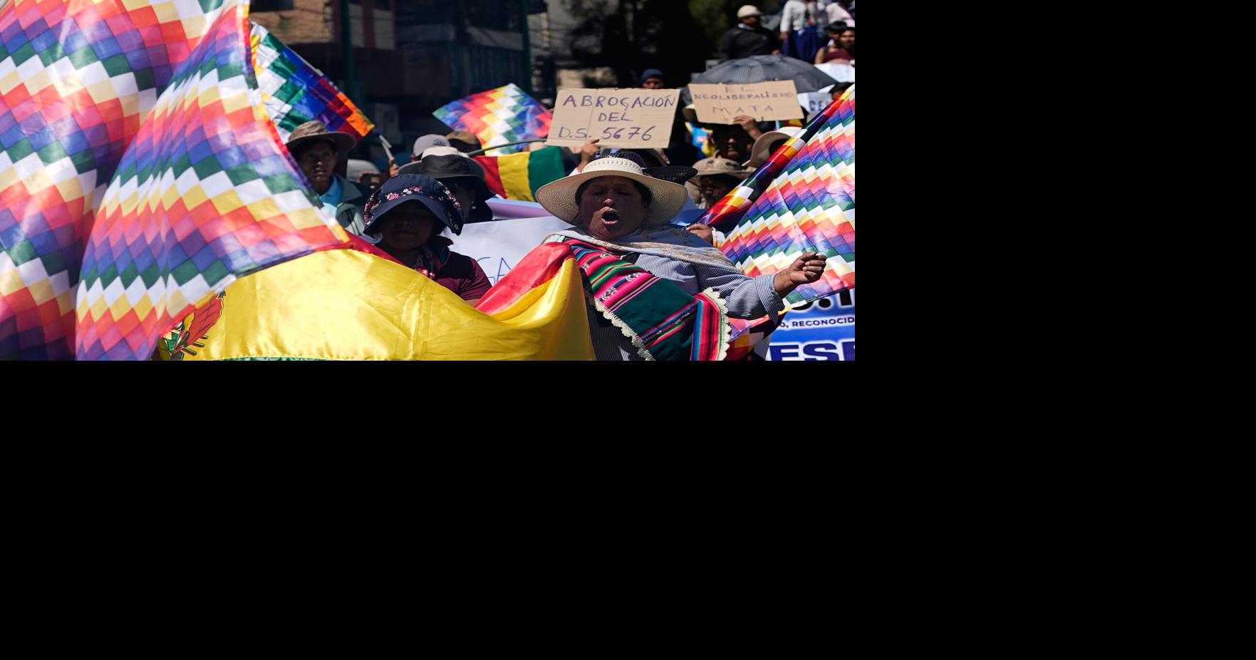 Bolivia Protest Juan Karita - AP Sep 4, 2026 33 mins ago