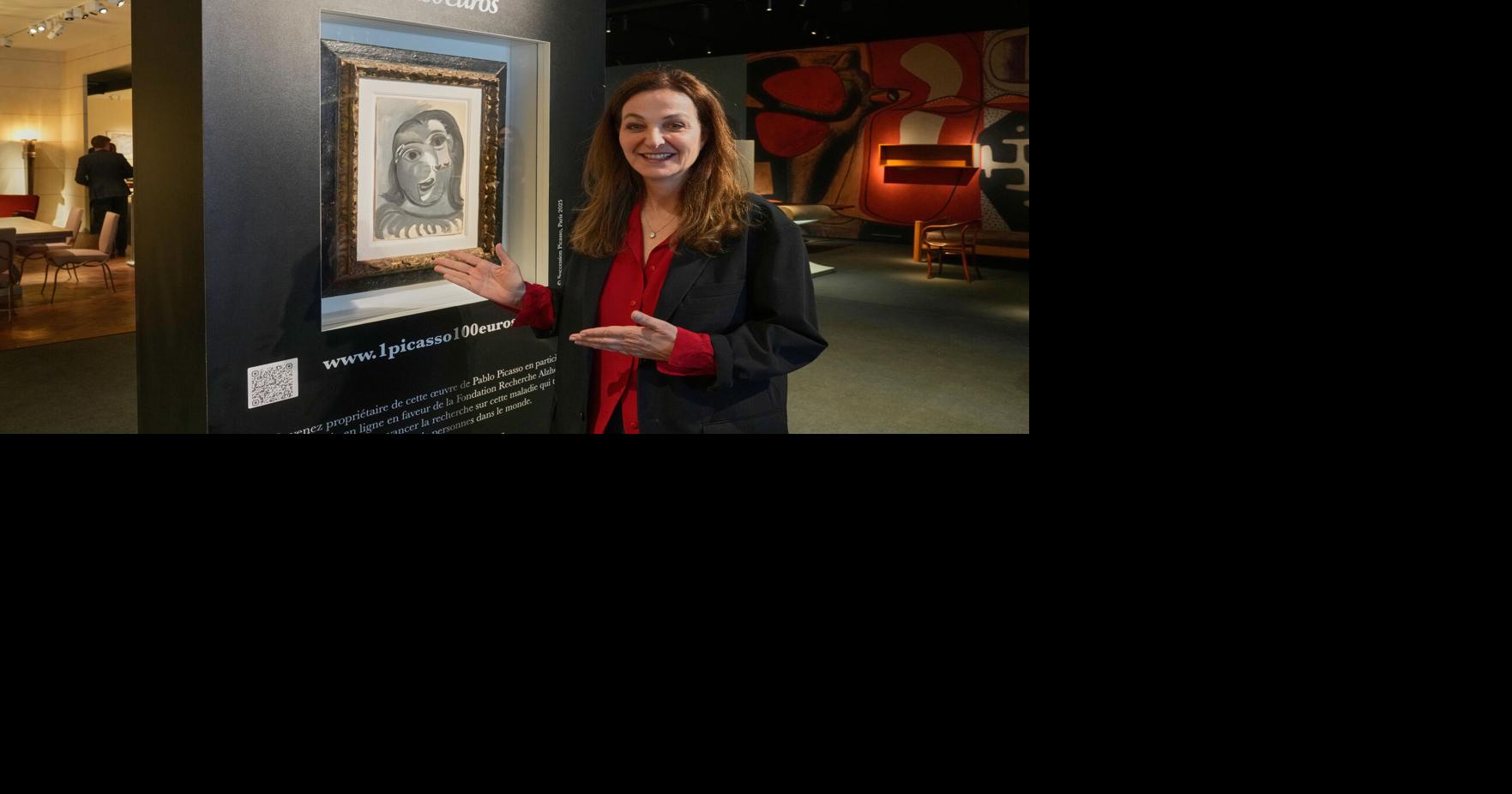 France raffle offers a $1M Picasso for a 100 euro ticket to raise money for Alzheimer’s research