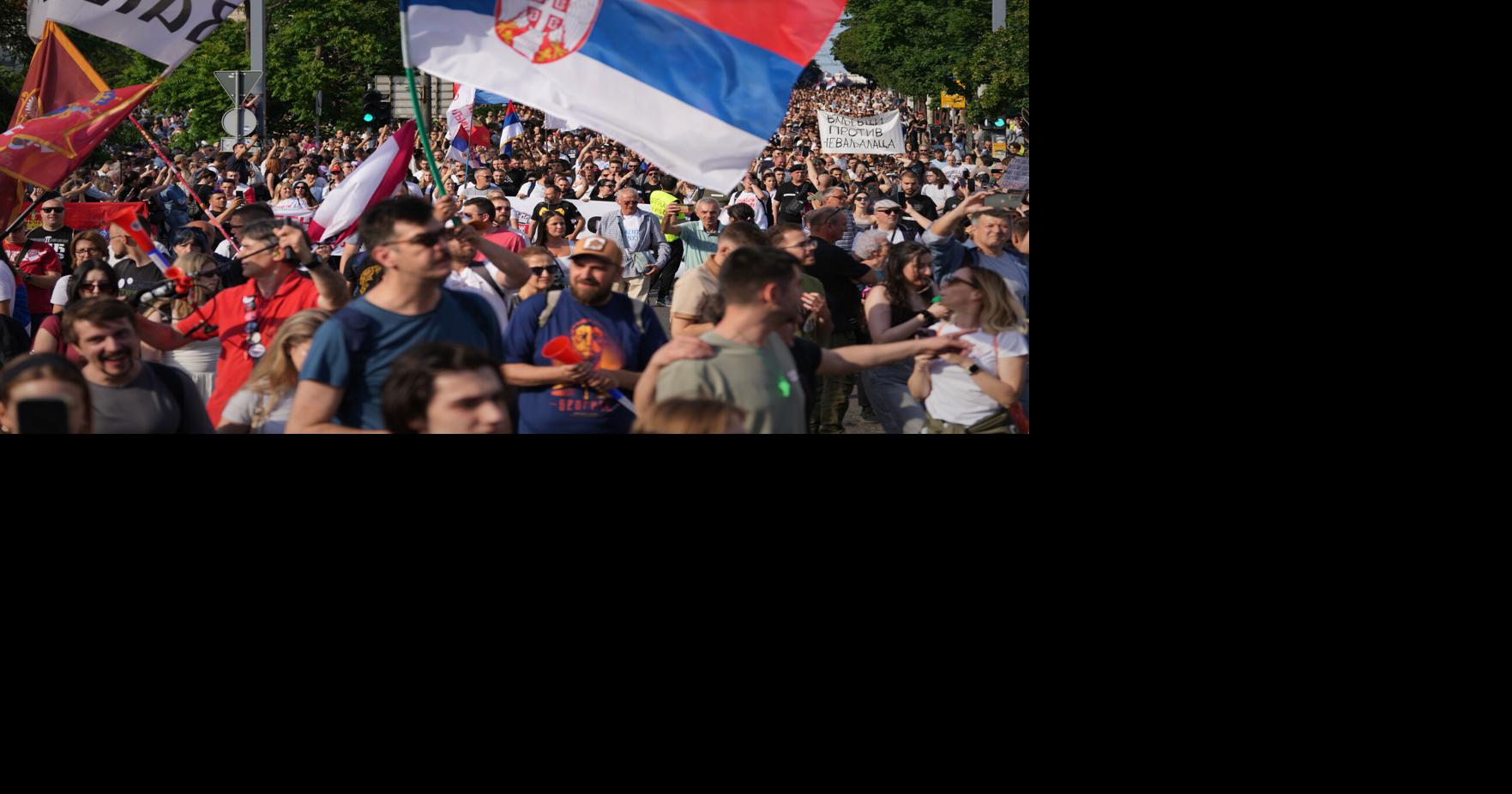 Serbia Protest Darko Vojinovic - AP May 23, 2026 36 mins ago