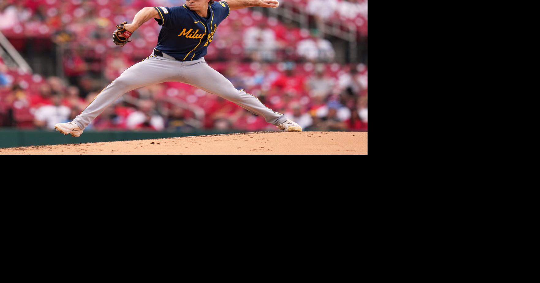 Gasser pitches career-best 7 2/3 innings in 10-2 win as Brewers sweep Cardinals in doubleheader BY JOE HARRIS - Associated Press Jul 7, 2026 6 mins ago