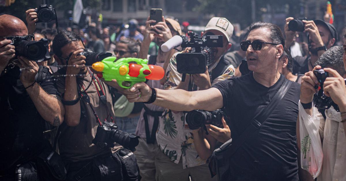 How the humble water gun became the symbol of Barcelona's anti-tourism movement