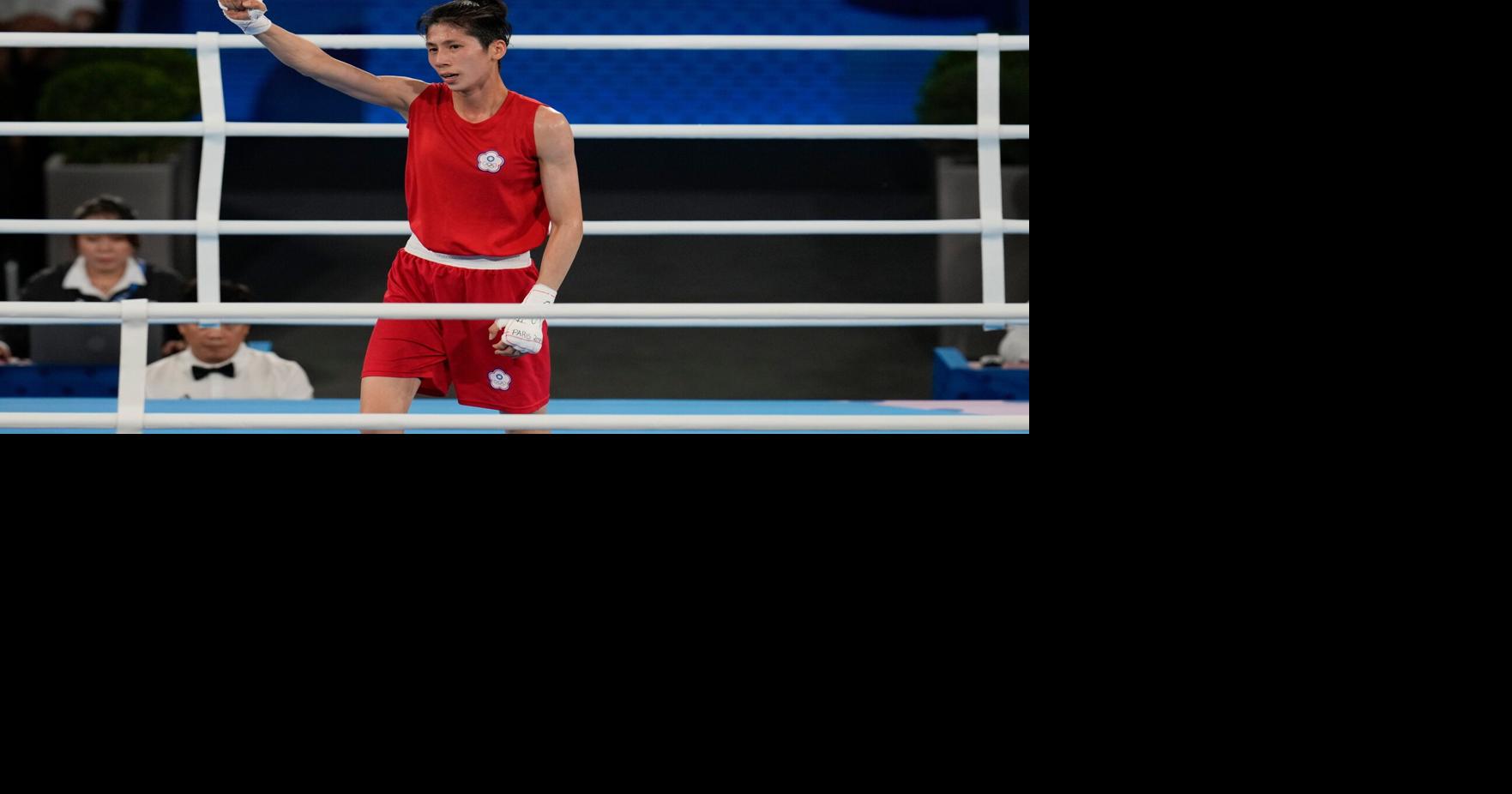 Olympic gold medalist boxer at center of gender controversy advances to Asian semifinals