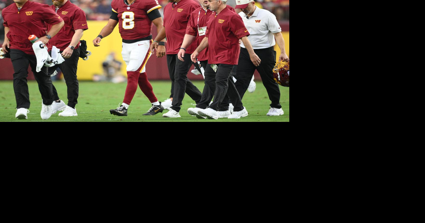 Commanders QB Marcus Mariota has a sprained MCL in his right knee, AP source says By ETHAN CADEAUX - Associated Press Aug 16, 2026 25 mins ago