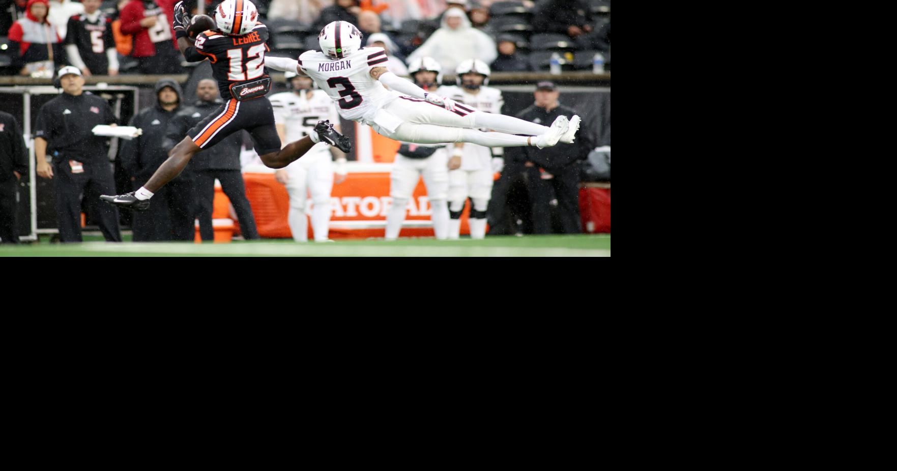 Hammond throws the go-ahead touchdown and No. 13 Texas Tech downs Oregon State 35-24 By ANNE M. PETERSON - AP Sports Writer Sep 12, 2026 9 mins ago