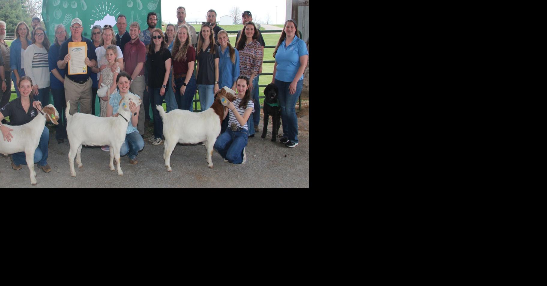 Kentucky celebrates Goat Month in April