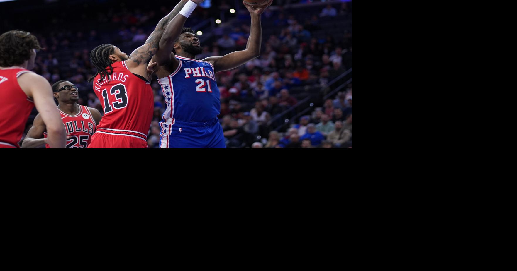 Embiid, George return to the lineup and lead Philadelphia 76ers past Chicago Bulls