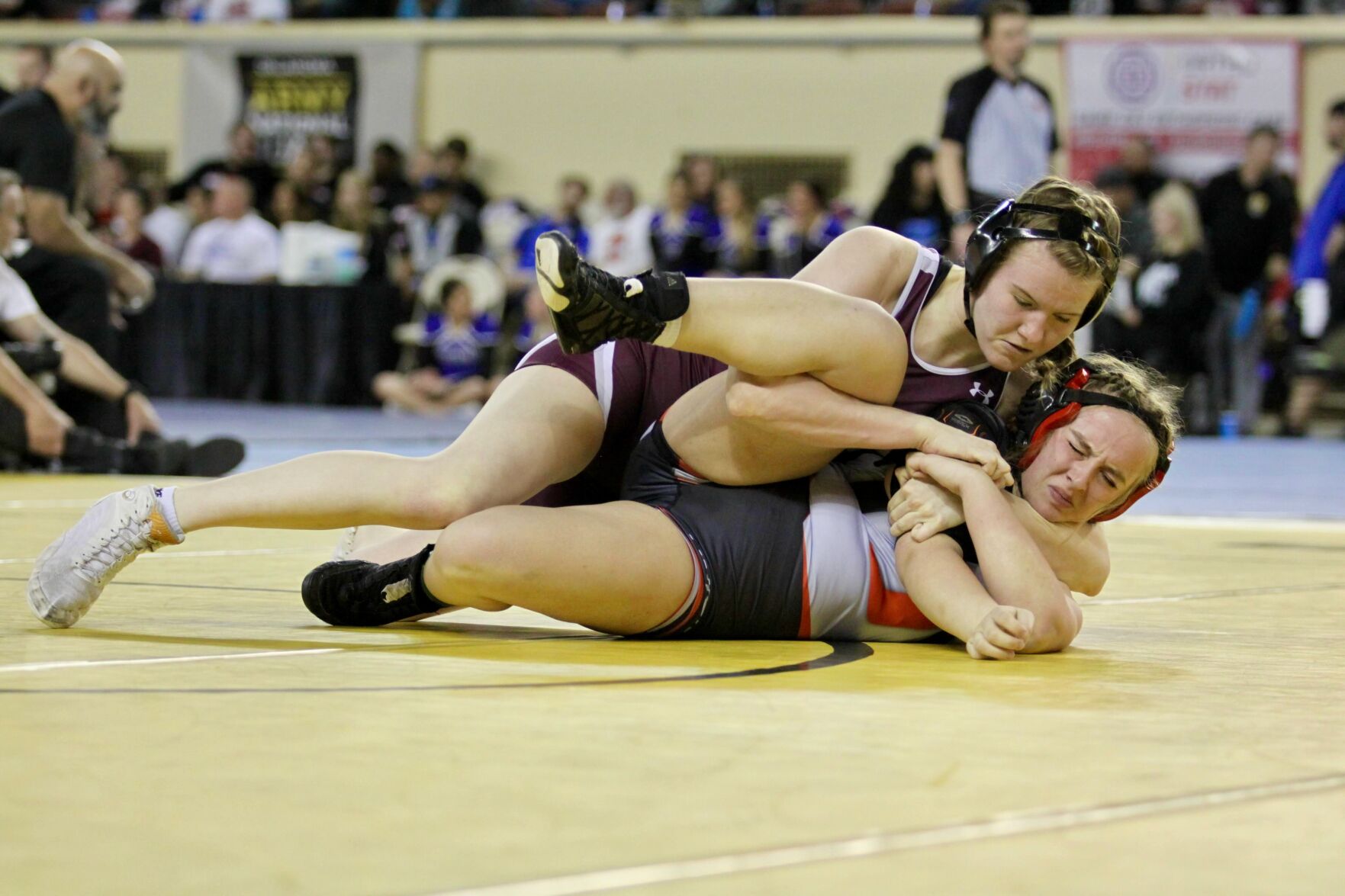 Ada wrestling duo places at state