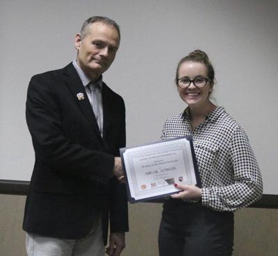 Fowler receives biology scholarship