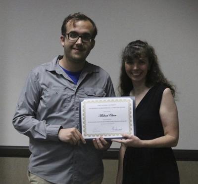 Oliver receives computer science award