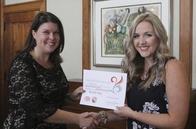 Pyle recipient of Ozella Elizabeth Waner English Scholarship at ECU