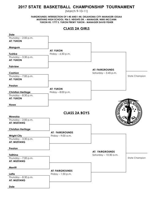 Class 2a State Tournament Brackets Theadanews Com