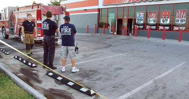 Autozone destroyed by fire | Local News | theadanews.com