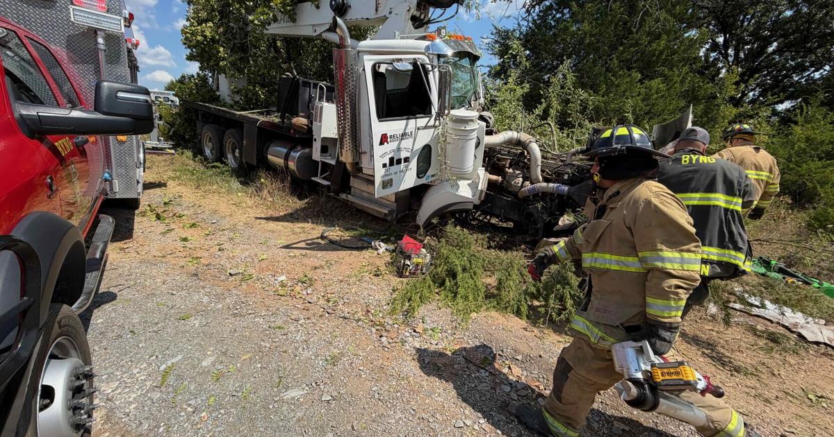 Semi driver injured in Monday accident