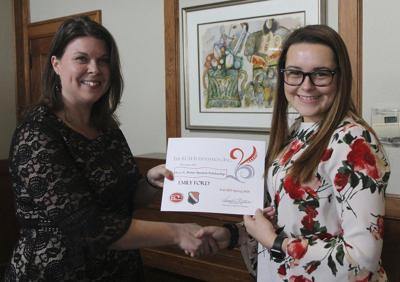 Ford recipient of Oscar L. Parker Scholarship at ECU